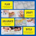 Dan&Darci Architecture Kit for Kids - 8 9 10 11 12 Year Old Girl Gifts - Boys Toys Age 8-10 - STEM Toys for Ages 8-13 - 12 Year Old Boy Birthday Gift for Girls - Architect Home Model Kit