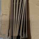 Mini Clipboards, 16 Pack 6" x 9" Small Clipboards Bulk, Wooden Memo Mini Clip Boards with Low Profile Clip, Hanging Loop for Office Home Classroom Supplies