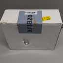 Premium Washing Machine Outlet Box with Center Drain, 1/2-Inch Pex Crimp x 3/4-Inch MHT Connection, Laundry Washer Valve Outlet Box with Clear Text Instructions