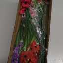 Der Rose 24 Bundles Artificial Flowers for Outdoors Fake Spring Flowers Plants UV Resistant for Home Garden Porch Window Wedding Decor