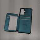 for Samsung Galaxy S26 Case Wallet Compatible with Magsafe, RFID Blocking Magnetic Card Holder 2 in 1 Detachable Kickstand Shockproof Phone Case for Galaxy S26 6.3" Bluish Green