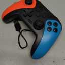 Wireless Switch Controller for Nintendo Switch/Switch 2/Lite/OLED Controller, Switch Controller with a Mouse Touch Feeling on Back Buttons, Extra Switch Pro Controller with Wake-up,Programmable, Turbo Function (Red+Blue)