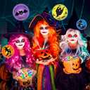 Halloween Party Favors for Kids 36 PCS LED Light Up Finger Lights Halloween Goodie Bag Fillers Stuffers, Glow in The Dark Toys Bulk Halloween Treats Non Candy for Party Classroom Prizes Trick or Treat