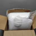 Large Area Rugs for Living Room Bedroom, 4x6 Feet White Rug, Minimalist Modern Shag Rug, Soft Thick Comfy Memory Foam Indoor Carpet, Non-Slip Washable Rug for Boys Girls Dorm Nursery Room Home Decor