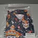 Halloween Button-Down Shirt - Stylish and Comfortable Men's Hawaiian Shirt (Blue, S)