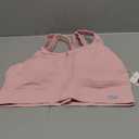 VFUS High Impact Sports Bras for Women Adjustable Zip Front Plus Size Workout Bra Full Coverage Removable Padded Running (XX-Large, Pink)