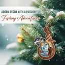 3 x Fishing Ornament 2025 - Unique Fish Ornaments for Men Women, Fishing Christmas Ornaments for Christmas Tree, Unique Ornaments for Tree Decor, Elegant for Women Fisherman