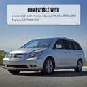 Power Steering Pressure Hose Assembly compatible with Honda Odyssey V6 3.5L 2008-2010 Replace 53713SHJA02