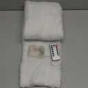 Zhengmy Christmas Pre Lit Snow Blanket with LED Lighted Table Runner Artificial Snow Blanket for Xmas Table Village Decorations(59 x 16 Inch,Warm White)