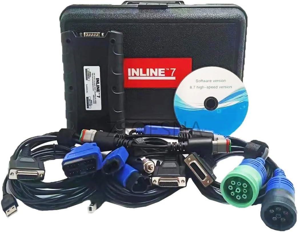 for Cummins Inline 7 5299899 Data Link Adapter Truck Heavy Duty Truck Scanner with Insite 9.3 Software