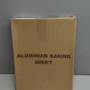 Commercial Quality Baking Sheet Pan Set, Natural Aluminum Cookie Sheet, Umite Chef Warp Resistant Baker's Half Sheet Pan, Large Thick Cookie Tray Pans for Baking, Roasting(2 Pack, 18X13In)