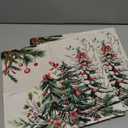 DFXSZ Christmas Pillow Covers 18x18 Inch Set of 2 Christmas Tree Decorations Throw Pillows Winter Xmas Decor for Home Couch TH-35B18