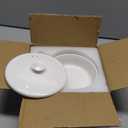 EliteVibe Ceramic Microwave Egg Cooker Scrambled with Lid, BPA-Free Non-Stick Non-Toxic & Heat-Resistant Quick Cooking Egg Maker, Dishwasher Safe, Holds Up to 3 EggsWhite