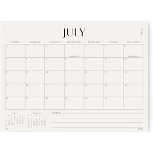 Jotsome Magnetic Calendar for Refrigerator 2026-2027, Monthly Fridge Calendar From Now to June 2027 14x10.5 inch, Easy Planning, Gift for the Holidays (Horizontal)