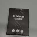 RFUNGUANGO for AirPods Pro 2nd Gen Protective Case with Cleaning Kit, Military Hard Case with Lock for AirPod Gen 2 Charging Case 2023, 2022, Black