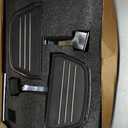 Benlari Passenger Floorboards Motorcycle Footboards Stainless Steel with Mount Kits Compatible with Harley Davidson Touring Road King Street Glide Road Glide Electra Glide 1993-2025 Streamline(Chrome)