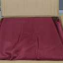 Fitable Burgundy Tablecloths for 6-8 Foot Tables, 6 Pack - 70 x 120 Inches - Reusable and Washable Table Clothes, Polyester Fabric Table Covers for Wedding, Party, Banquet
