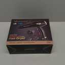 VAGARY 6685G Professional Salon Hair Dryer 2200w with Icd Display,Negative Ionic Blow Dryer,Powerful AC Motor Blow Dryer,Low Noise Hair Dryers,2 Speeds and 2 Heat Settings 1 Cool Shot Button (Gold)