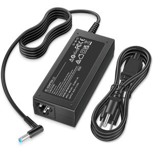 Charger Compatible with HP Laptop Computer 65W 45W Smart Blue Tip 4.5mm | Compatible with HP Pavilion x360 14/15/17, Envy 13/15, EliteBook ProBook Chromebook Stream Spectre |19.5V 3.33A 710412-001
