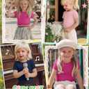 3 Pack Toddler Short Sleeve Tops | Crew Neck, Slim Fit, Summer Tees, Basic, Cute, Casual Tops, for Kids 18M-5T