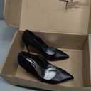 Nine West Women's Fresh Pump, Black Leather, 6