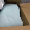 Serta ThermaGel Cooling, Pressure-Relieving Memory Foam Mattress Topper, 2 Inch, Full Blue