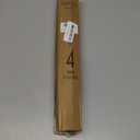 SHACOS Round Placemats Set of 4 for Dining Table 15 inch Round Braided Place Mats Washable Non Slip Kitchen Table Mats, Burgundy