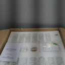 FRIXCHUR 20.7" Modern Crystal Fandelier Ceiling Fan with Light, 6-Lights Bladeless Chandelier Fan with Remote Gold Ceiling Fan for Bedroom Dining Room Living Room, 6 Speed