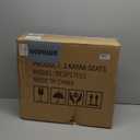 2 Pack of Kayak Seat Deluxe Padded Canoe Backrest Seat Sit On Top Cushioned Back Support SUP Paddle Board Seats with Detachable Storage Bag 4 Adjustable Straps for Kayaking Canoeing Rafting Fishing