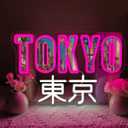 Tokyo Neon Sign Dimmable, Cyberpunk Anime Neon Light LED Japanese Kanji Art for Room Sign USB Powered, for Gaming Room Bar Party Bedroom Home Man Cave(15.7 * 10.6 In)