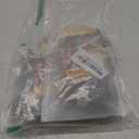 QUMY 4PCS Dog Shoes for Small Dogs, Hot Pavement Summer Puppy Dog Boots & Paw Protectors with Soft Anti-Slip Rubber Sole, Mesh Breathable Dog Booties for Hardfloors, Walking Running Khaki Size 1