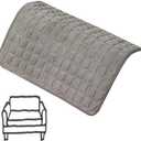 Cover, Sofa Covers Washable Slipcover Furniture Protector Non-Slip Recliner Chair Slipcovers Headrest/Backrest Cover, Seat Cover (Light Grey, 35 x 35 in)