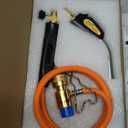 Propane Torch Hose Kit, Mapp Gas Torch Heat 3600 Map Gas Torch Kit Trigger Start & Heat Adjustment, Soldering Welding Torch Fuel by MAPP, Map/Pro,Propane(Includes Cylinder Clip)