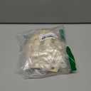 Tinfol Velvet Hanger Clips, 24 Pack Beige Pants Velvet Clips, Premium Large Opening Clothes Pin, Strong Finger Flocked Clip Perfect for Use with Slim-line Clothes Hangers