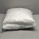 MIULEE Throw Pillows Inserts, Pack of 2 18x18 Inch 100% Virgin Fiber Filling Bed Couch Pillows