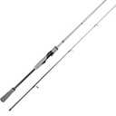 HANDING Spinning Fishing Rod Bass, Medium Power Medium Fast Action Spinning Rod Freshwater, 24T Carbon Fiber Fishing Rod Spinning with TS Ceramic Guides, EVA Handle, 2 Pieces 6' Fishing Rod