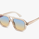 livho Trendy Polarized Square Aviator Sunglasses Women Men Square Eyewear Frame, Retro Sun Glasses for Women Men 2025 Shades