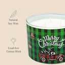Christmas Candles - Christmas Gifts for Women, Natural Soy Wax Christmas Tree Scented Candles(12.7oz)