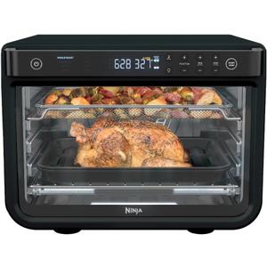 Ninja DT202BK Foodi 8-in-1 XL Pro Air Fry Oven, Large Countertop Convection Oven, Digital Toaster Oven, 1800 Watts, Black, 12" Ninja DT202BK Foodi 8-in-1 XL Pro Air Fry Oven, Large Countertop Convection Oven, Digital Toaster Oven, 1800 Watts, Black, 12"