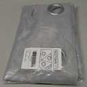 NICETOWN Bedroom Sheer Curtains Light Gray with Casual Style, Grommet Top Lightweight Voile Textured Window Curtains Light and Airy Drapes for Porch/Living Room, 70" W x 84" L, 1 Panel