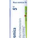 Boiron Nux Vomica 5C for Heartburn or Drowsiness Due to Excessive Eating or Drinking - 80 Pellets