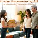 Housewarming Gifts for New Home: New Home/New Chapter/New Memories to Make - Wooden Home Decor Accents for New Homeowners