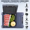 VEVOR Car Refrigerator, 12 Volt Car Refrigerator Fridge, 9 L Single Zone Portable Freezer Cooler, -4℉-68℉ Adjustable Range, 12/24V DC and 100-240V AC Compressor, for Outdoor, Camping, RV, 460 x 328 x 261mm / 18.1 x 12.9 x 10.3 in