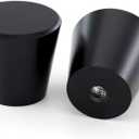 homdiy 10 Pack Matte Black Cabinet Knobs Kitchen Cabinet Hardware Black Knobs for Dresser Drawers