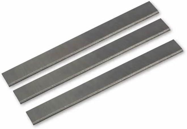FOXBC 6-1/8-Inch x 11/16-Inch x 1/8-Inch Jointer Planer Knives for Craftsman, JET, Ridgid, Delta 6" Jointer Planer - Set of 3