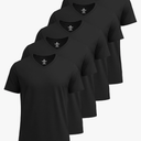 Real Essentials 5 Pack: Men’s V-Neck Dry-Fit Moisture Wicking Active Athletic Tech Performance T-Shirt Set 11, 3XL, Pack of 5