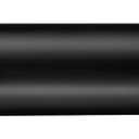1 Inch Curtain Rods for Windows 72 to 144, Outdoor Heavy Duty Adjustable Curtain Rod, Indoor Modern Drapery Pole, Black, 72-144"