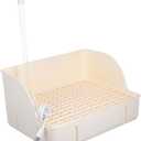 BESPORTBLE Automatic Bird Bath Tub with Shower Head for Parakeets Cockatiels and Lovebirds Self Circulating Outdoor Water Fountain for Garden and Patio Promotes Health and Fresh Water