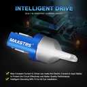 MAXGTRS 194 LED Light Bulb Red 168 2825 W5W T10 Wedge 6-SMD 3030 Chipsets LED Replacement Bulbs Error Free for Car Dome Map Door Courtesy License Plate Lights, Pack of 5