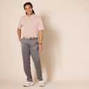 Amazon Essentials Mens Golf Polo Shirt, Moisture-Wicking Quick Dry, Short Sleeve (Large, Light Pink)